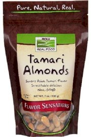 Tamari Almonds Now Foods 7 oz Bag