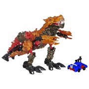  Transformers Age of Extinction Construct-Bots Dinofire Grimlock and Optimus Prime Set