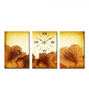 Design 'O' Vista Flower Treat Wall Clock