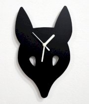Blacksmith Fox Head Wall Clock