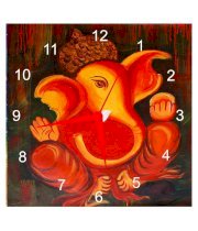 GNS Export Shri Ganesha Krishapingaksha Table Clock