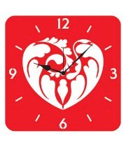 FurnishFantasy Heart Wall Clock 03