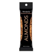 Wonderful Snack Almonds Roasted & Salted - 1.5 Ounce Bags (6 Pack) For Small Storage Spaces!