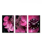 Design 'O' Vista Soft Petals Wall Clock