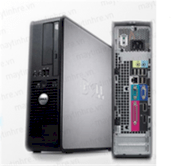Máy tính Desktop  DELL OptiPlex 745 (Intel Core 2 Duo E6600 2.4Ghz, Ram 2GB, HDD 80GB, VGA Onboard, PC DOS, Không kèm màn hình)