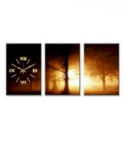 Design 'O' Vista Sun Rays Wall Clock