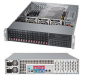 Server Supermicro SuperServer 2028R-C1R (Black) (SYS-2028R-C1R) E5-2623 v3 (Intel Xeon E5-2623 v3 3.0GHz, RAM 8GB, 920W, Không kèm ổ cứng)