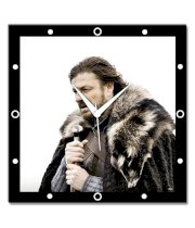 Bluegape Game Of Thrones Stark House King Wall Clock