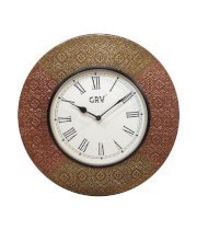 Grv Wooden Vintage Wall Clock 38