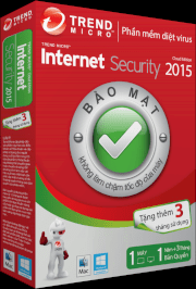 Phần mềm diệt virus Trend Micro Internet Security 2015