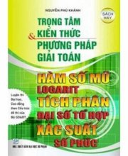 Trọng tâm kiến thức và phương pháp giải toán hàm số mũ, logarit, tích phân, đại số tổ hợp, xác xuất, số phức