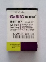 Pin Sony BST-37 hiệu Galilio 1300mAh