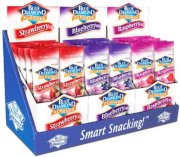 Blue Diamond Almonds - Fruit Flavored Variety FLavors- Strawberry, Blueberry, and Raspberry (Box of 36 / 1.5-Ounce Bags w Counter Display)