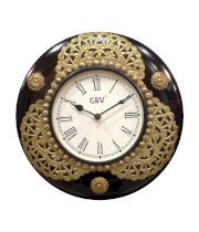 Grv Wooden Vintage Wall Clock 16