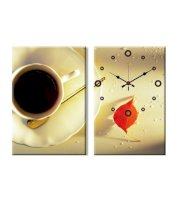 Design 'O' Vista Cuppa CoffeeWall Clock
