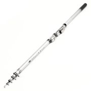 Metal Line Guide Telescopic 6 Sections 2.35M Carbon Fiber Saltwater Fishing Pole