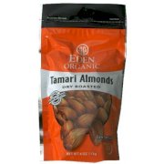 Tamari Almonds Eden Organic 4 oz Bag