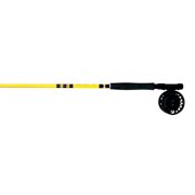 Eagle Claw Fly Combo, 2 Piece (Yellow, 8-Feet 6-Inch)