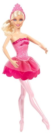 Barbie in The Pink Shoes Ballerina Doll, Pink Dress