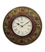 Grv Wooden Vintage Wall Clock 13