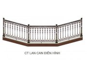 Ban công hợp kim nhôm C012