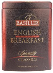 Basilur English Breakfast Loose Leaf Tea "Specialty Classics" in Tin 100g/3.5oz