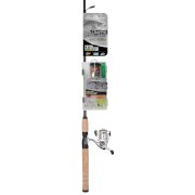 Shakespeare Catch More Fish Spinning Rod and Reel Combo, 7-Feet/Light