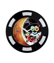 Cosmosgalaxy Multicolour Fiber And Acrylic Classy Wall Clock
