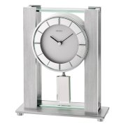  SEIKO CLOCK ( Seiko clock ) Interior table clock ( aluminum frame ) PW427S PW427S