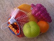 7 Plastic Fruit Toys - Apple - Banana - Lemon - Grapes - Pear - Orange - Strawberry