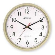  GENEVA 5H351 Clock, Electric, Round