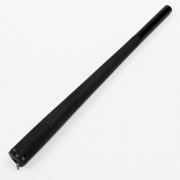 Spare Part 0.4" Dia Carbon Fiber Coated Telescopic Fishing Pole Handle Black