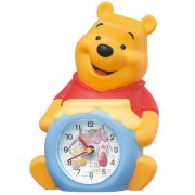 SEIKO CLOCK ( Seiko clock ) Disney Time Winnie the Pooh alarm clock FD463A analog yellow