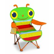 2 Item Bundle: Melissa & Doug 6179 Happy Giddy Chair + Free Activity Book