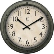 Geneva Decor Clocks 12" Plastic Wall Clock