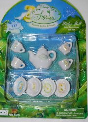 Disney Tinker Bell Fairies Mini Porcelain Tea Set