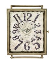 Benzara Designed Wood Wall Clock, Crafty and Arty Look