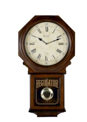 Bulova C3543 Ashford Old World Clock, Walnut Finish