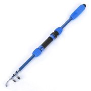 Anti Slip Handle Retractable 1.42M Length 4 Section Fishing Pole