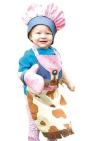 Manual Woodworkers Izzy Collection Cowgirl Kids 3-Piece Apron Set