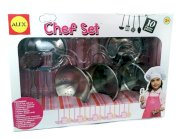 Alex 10 Piece Kids Chef Cookware Set