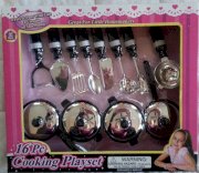 16 Piece Cooking Playset