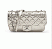 Chanel Metallic Single Flap Bag
