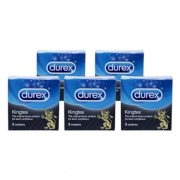 Bộ 5 hộp bao cao su cỡ nhỏ Durex Kingtex 5 x 3 bao DR15