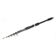 Freshwater Telescopic 6 Sections Carbon Fiber Fishing Pole 3.5M Black