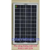 Pin năng lượng mặt trời Poly SPV22P
