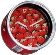  GoGifts Can-a-Clock Strawberry Analog Clock (Multi-color) 