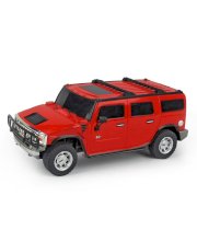 Rastar 1:27 Scale Remote Control Hummer H2 SUV RC- Red