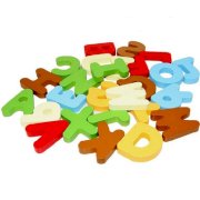Aokdis (TM) Hot Selling 26PCS A-Z Letters Alphabet Figure Children's Educational Wooden Toys