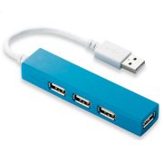 Bộ chia USB 4 cổng Elecom U2H-SS4BBU